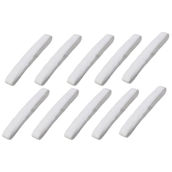 

10Pcs PVA Mesh 25mm Wide Soluble Fish Refill Nets Carp Fishing PVA Network Stocking Boilie Rig Bait Wrap Net Bags 5M