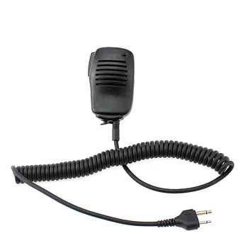 

Mini Speaker Mic Microphone PTT for Icom Two Way Radio IC-F3 SL25 V80 for Cobra Walkie Talkie HH37ST FRS90