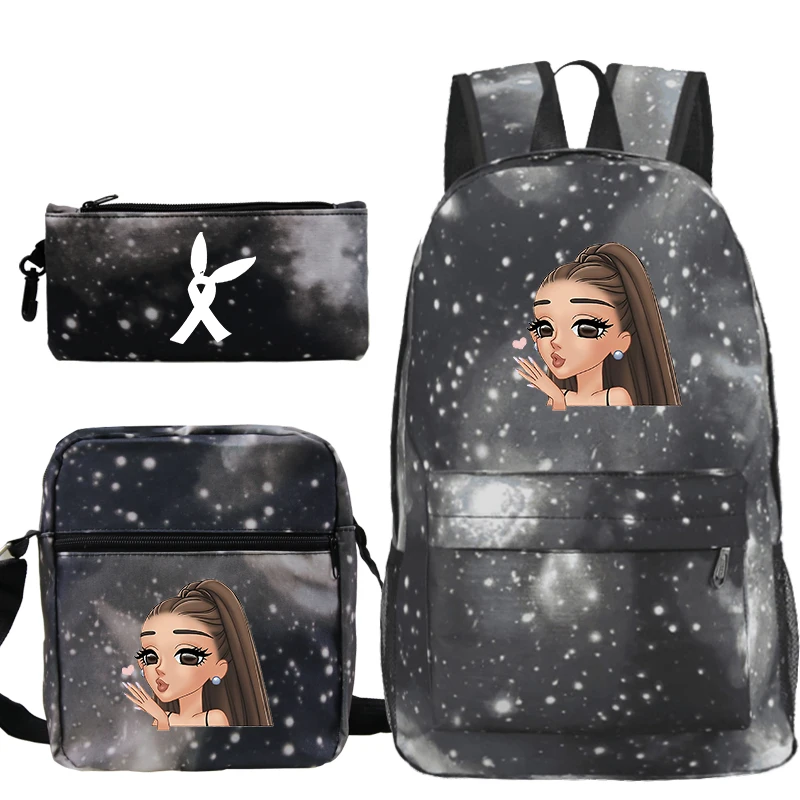 Модная сумка Mochila Ariana Grande, рюкзак с принтом, школьная сумка для мальчиков и девочек, сумка для путешествий/ноутбука, сумка с ручкой через плечо, сумка - Цвет: bagpack 28