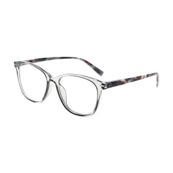 

Male and Female Rectangular Anti-blue Plastic Reading Glasses Diopter 0~ 400 (various Logistics Options) Frame Material Coating