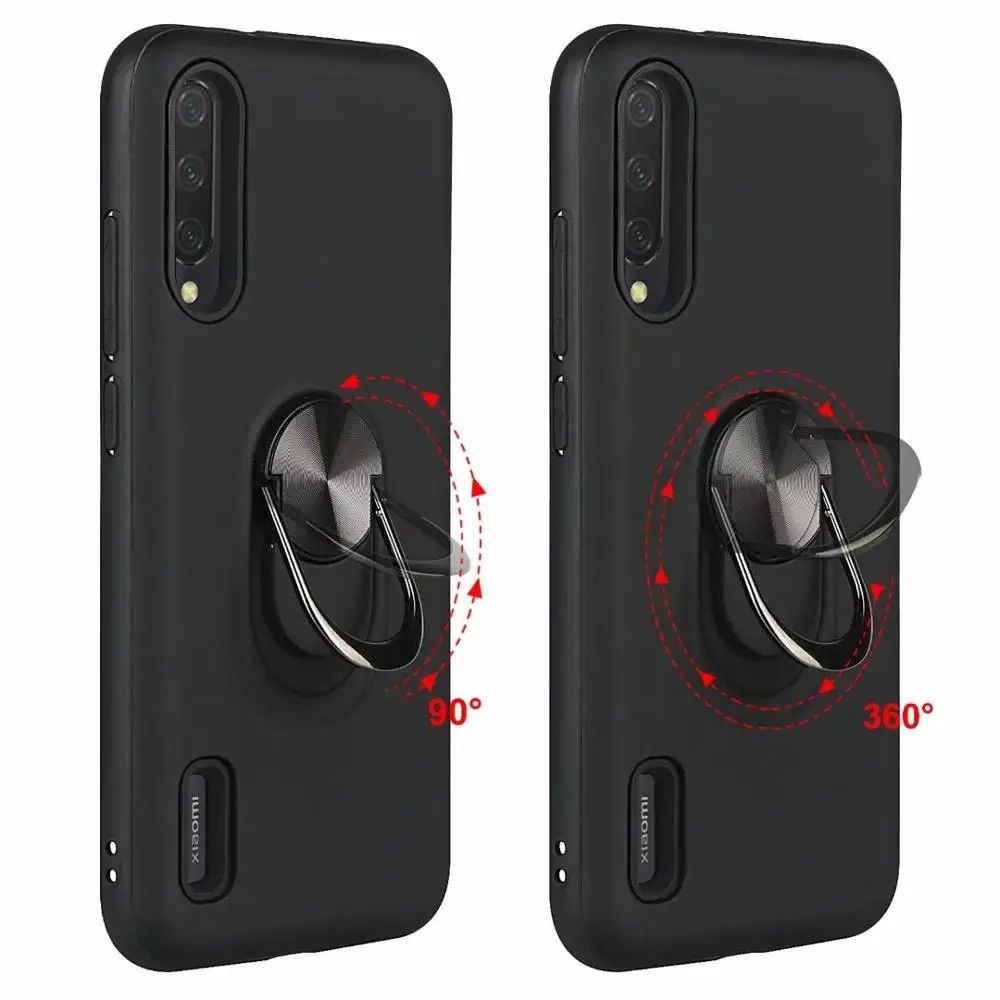 Защитный чехол для Xiaomi Mi CC9 CC 9 A3 Lite автомобильные магнитные кольца мягкие Матовые