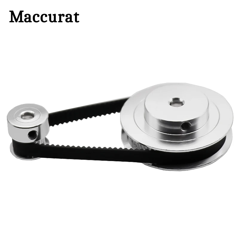 GT2 Timing Belt Pulley 60teeth 20teeth 5mm/8mm Reduction 3:1/1:3 belt width 6mm for 3D printer DIY accessories