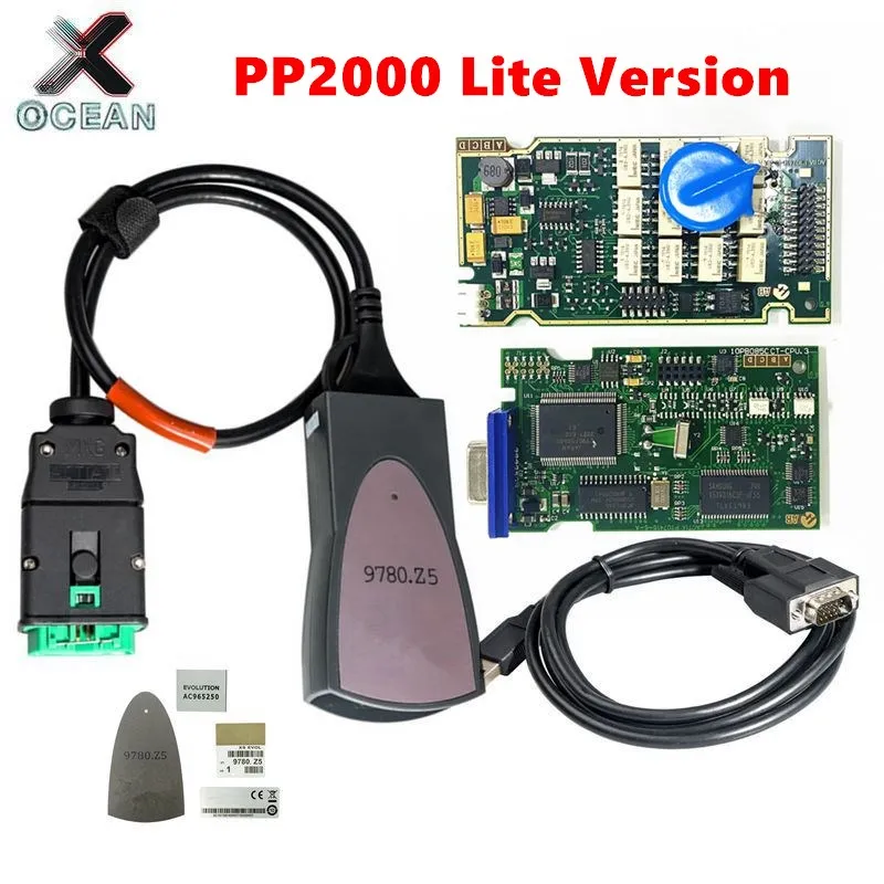 Профессиональная Lexia для Citroen/Peugoet Lexia3 PP2000 новейшая Diagbox V7.83 PSA XS 3 Золотая печатная