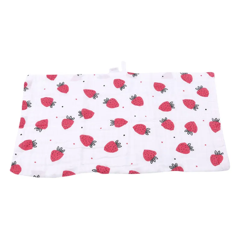 Strawberry Милые детские короткие носки под кроссовки Полотенца с пышной 6-слойной юбкой ткань мягкий уход за кожей лица Полотенца короткие влагопоглощающие носки из хлопка Детские Банные пляжные Полотенца мочалки салфетки для бани халаты Toallita - Цвет: Strawberry