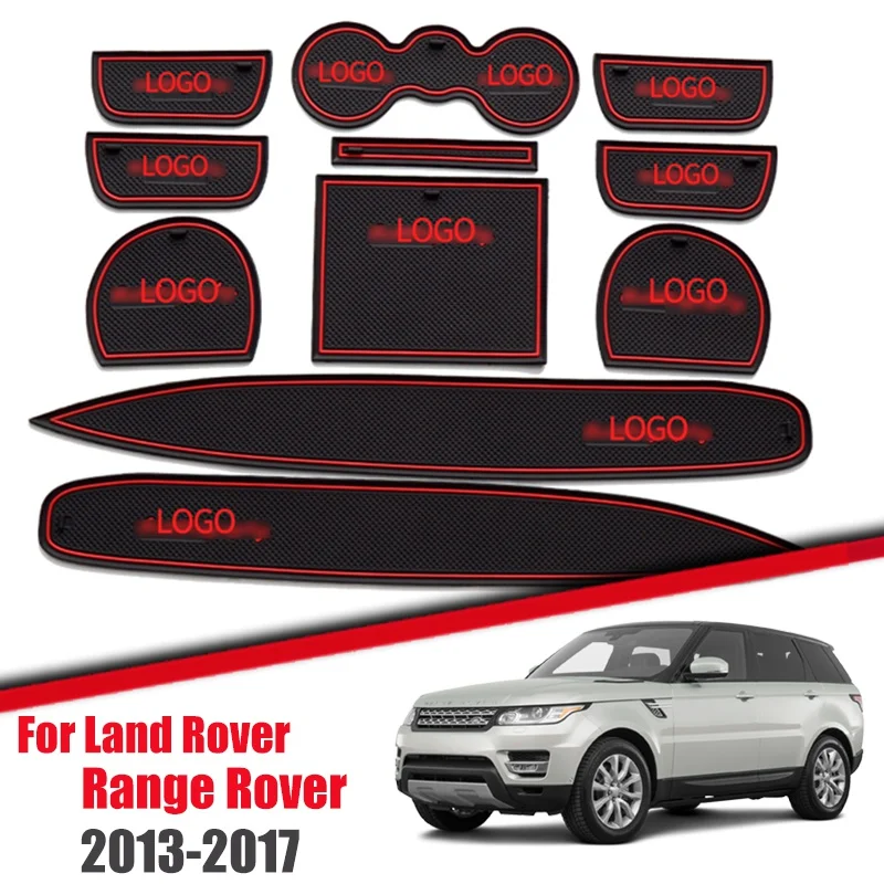 Противоскользящий коврик для ворот и чашки Land Rover Range 2013 ~ 2017 аксессуары подставки