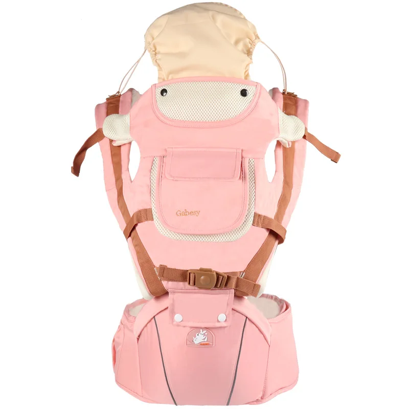 Baby Carrier Sling Infant Kid Baby Hip seat  Front Facing Kangaroo Baby Wrap Carrier for Baby Travel 0-36 Months