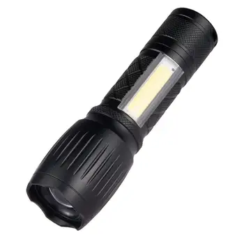 

Mini Telescopic Bright Aluminium Alloy LED Torch Light Outdoor Flashlight