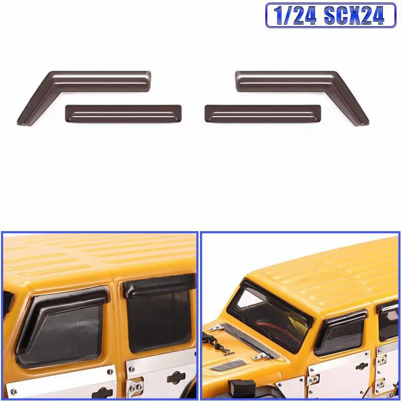 

1/24 Rc Climbing Car Axial Scx24 Wrangler Window Rain Curtain