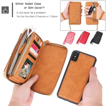 

Leather Wallet Case for iPhone XS XR X 11 Pro Max SE 2020 8 7 6 6S Plus Cases for Samsung S20 Ultra S10 E S9 S8 Magnetic Cover