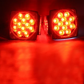 

12V LED Trailer Light Kit Multi-Function Tail Lights Submersible Taillights Cars Safety Warning Signal Light