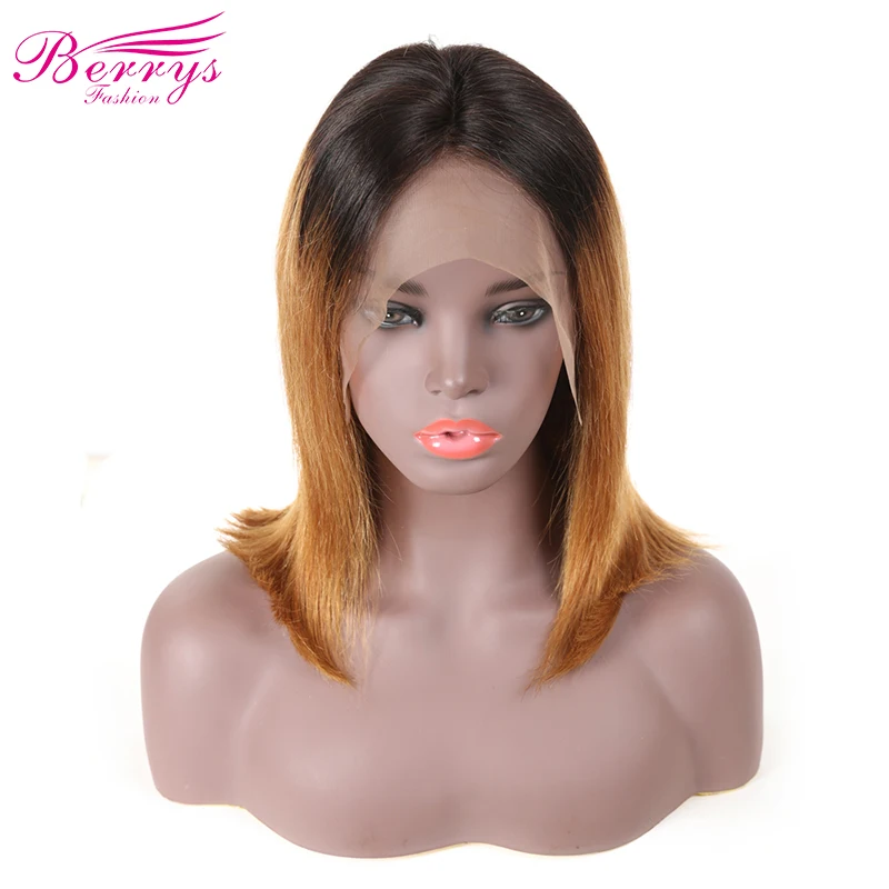 Short-Bob-Lace-Front-Wigs-Brazilian-Straight-13x4-Lace-Frontal-Wigs-100-Remy-Hair-Pre-Plucked