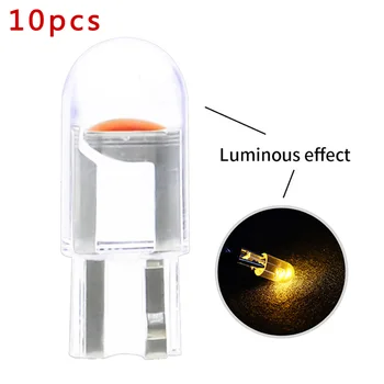 

6000K LED Bulbs 12V DC Waterproof Turn signal T10 90LM 7020 SMD Parking