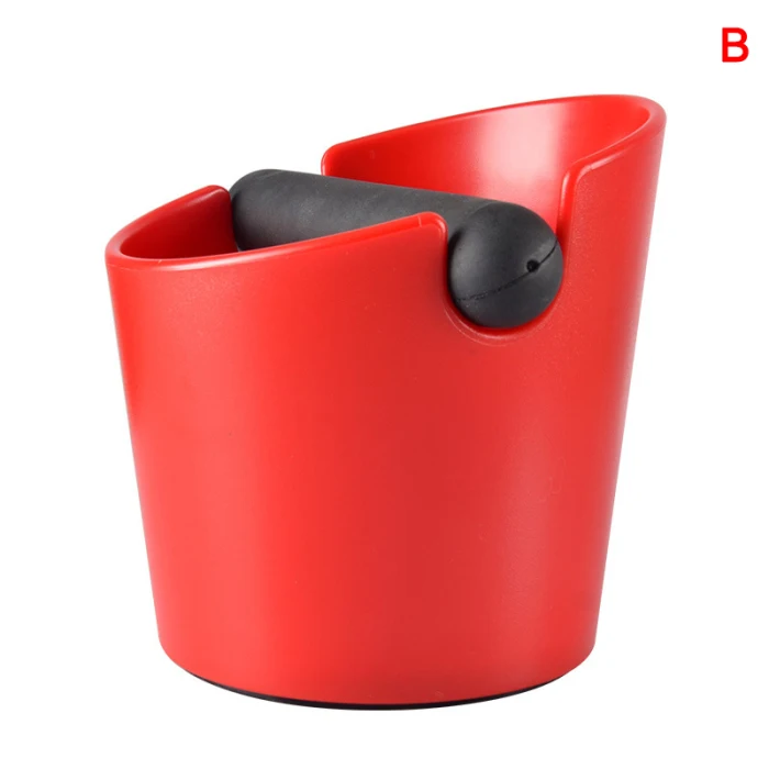 ABS coffee Knock Box амортизирующие прочные аксессуары для кафе с нескользящей резиновой основой для бариста помола кофе P666