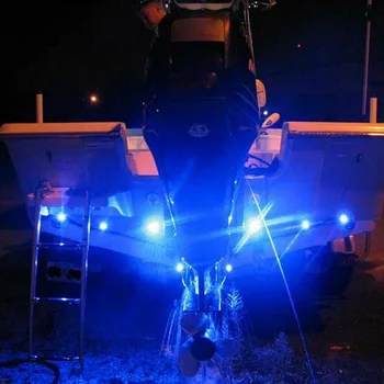 

4pcs Daytime running lights Boat light Parts Lighting Waterproof Underwater
