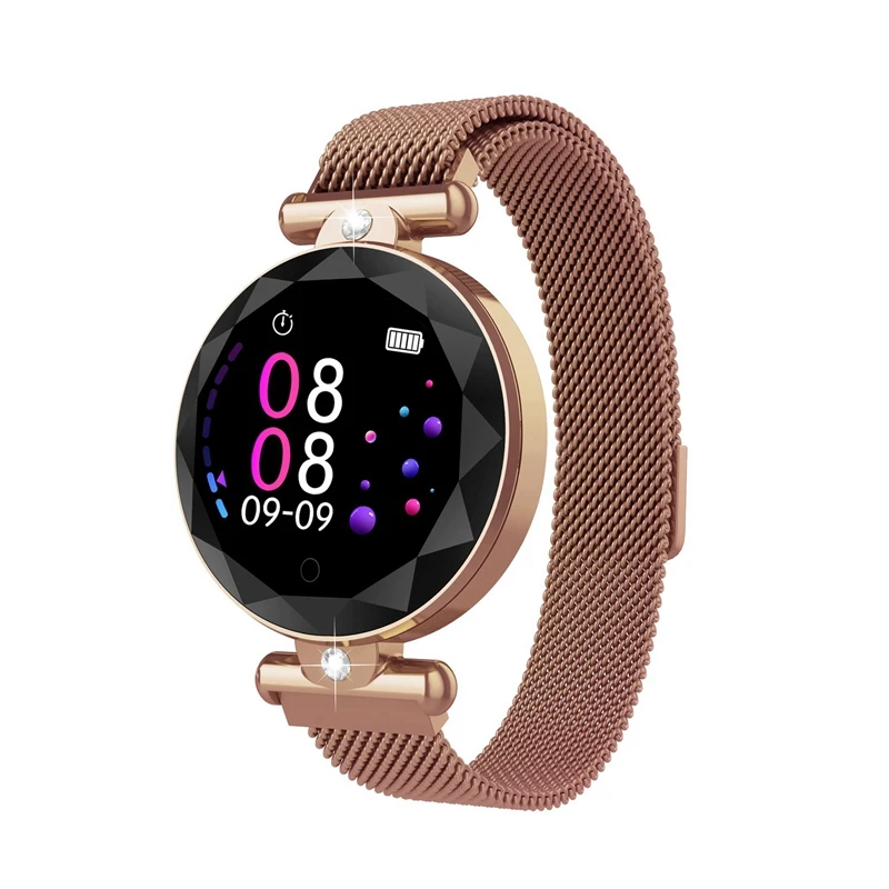 

Women Smart Watch Blood Pressure Heart Rate Sleep Monitor Pedometer Gift for Girl
