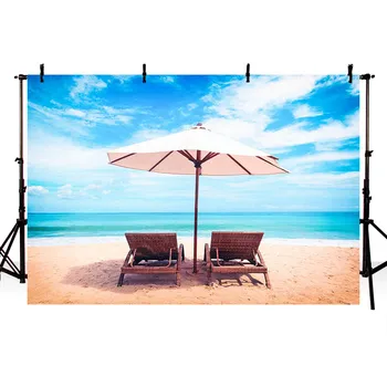 

TAIBO Vinyl Background Photography Beach and Ocean Background Seascape Photo Studio Backdrop Photocall