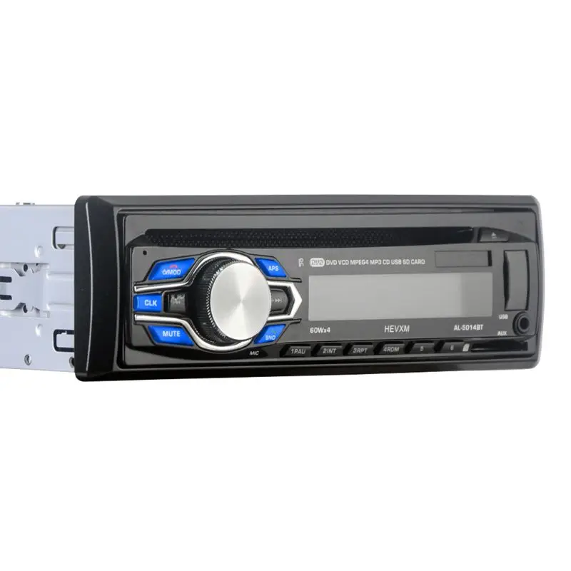 1 Din 12V автомобильный DVD CD плеер автомобиля MP3 стерео автомобиля Handfree Авторадио BT аудио