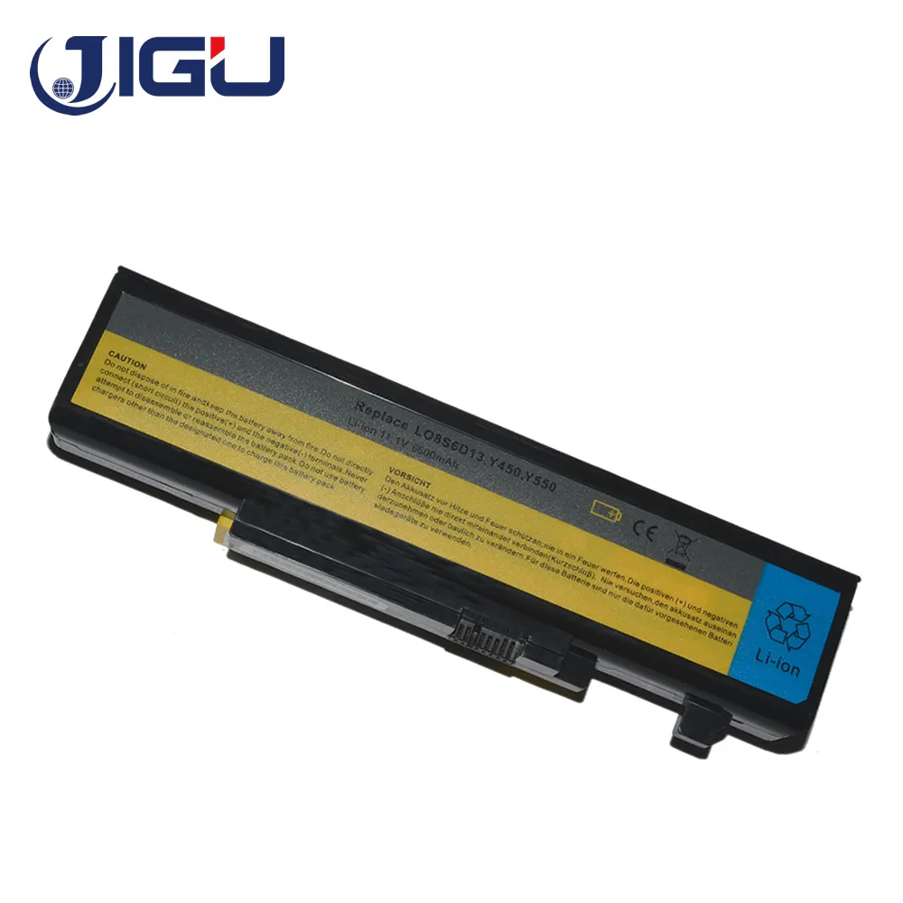 JIGU 7800mAh 9 ячеек батареи ноутбука 55Y2054 L08L6D13 L08O6D13 L08S6D13 для Lenovo IdeaPad Y450 Y450A Y550 Y450G Y550P