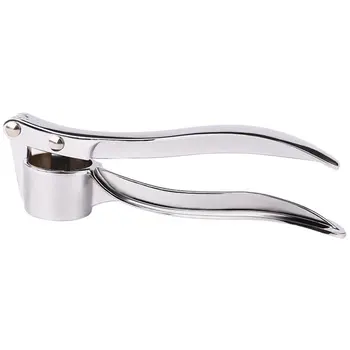 

Kitchen Tools Ergonomics Stainless Steel Garlic Press Quick Garlic Garlic Ginger Movable Extrusion Plate