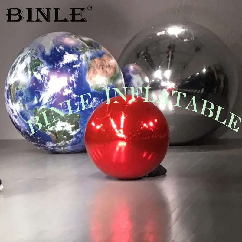 Scientific nine planets giant inflatable earth ball,inflatable globe balloon,large sphere for school education or decoration