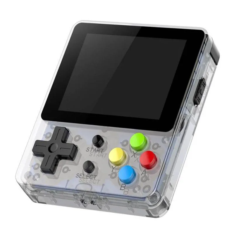 OPENDINGUX с открытым исходным кодом игровая консоль LDK 2,6 дюймов экран мини Портативная детская и семейная Ретро игровая консоль - Цвет: Белый