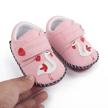 

Anti-slip Soft Sole Sneakers First Walker Cute Baby Boy Girls Soft Shoes PU Leather Non-slip First Walkers Newborn Infant Shoes