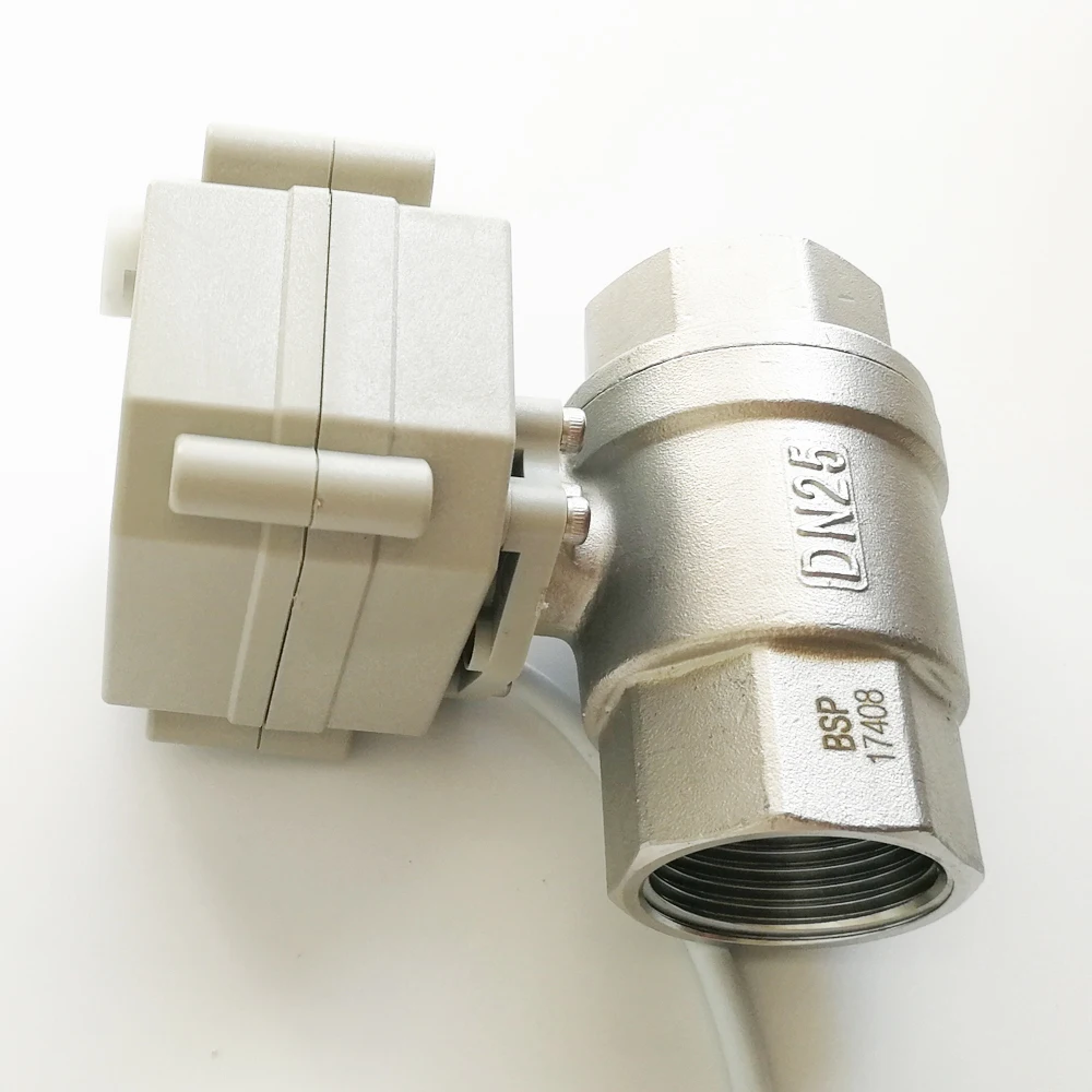 Цай вентилятор электрический шаровой кран 1/2 ''DC5V/12 V/24 V SS304 2/3/5 /7 провода