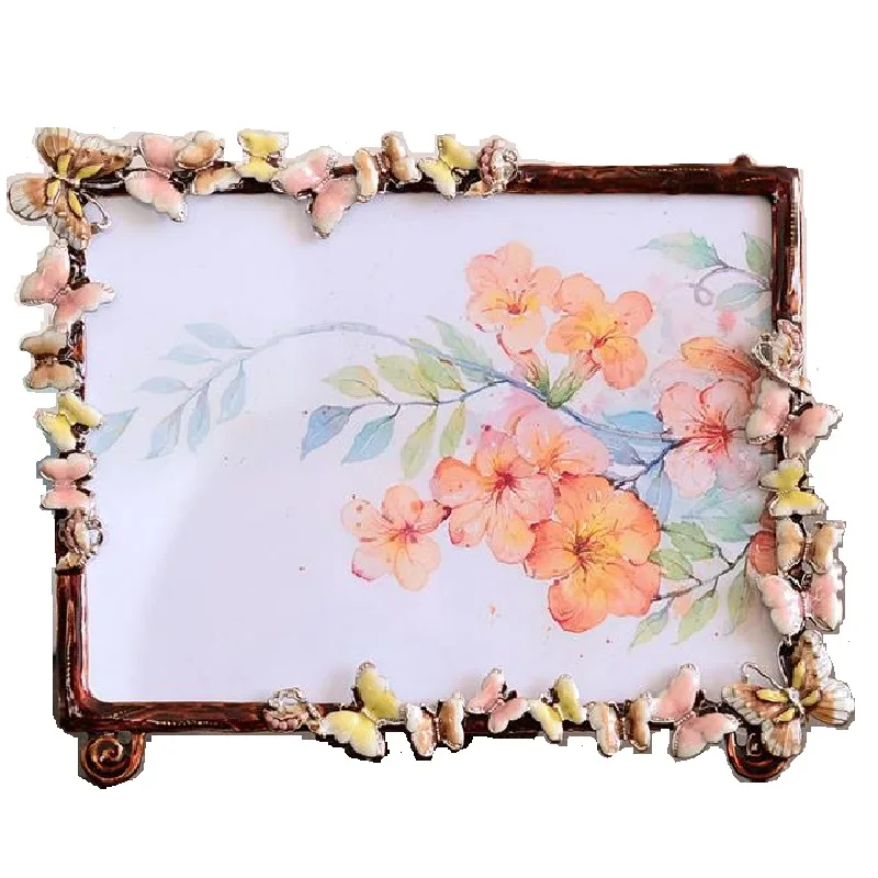 European Style Creative Photo Frame American Personality Cute Wedding Metal | Дом и сад
