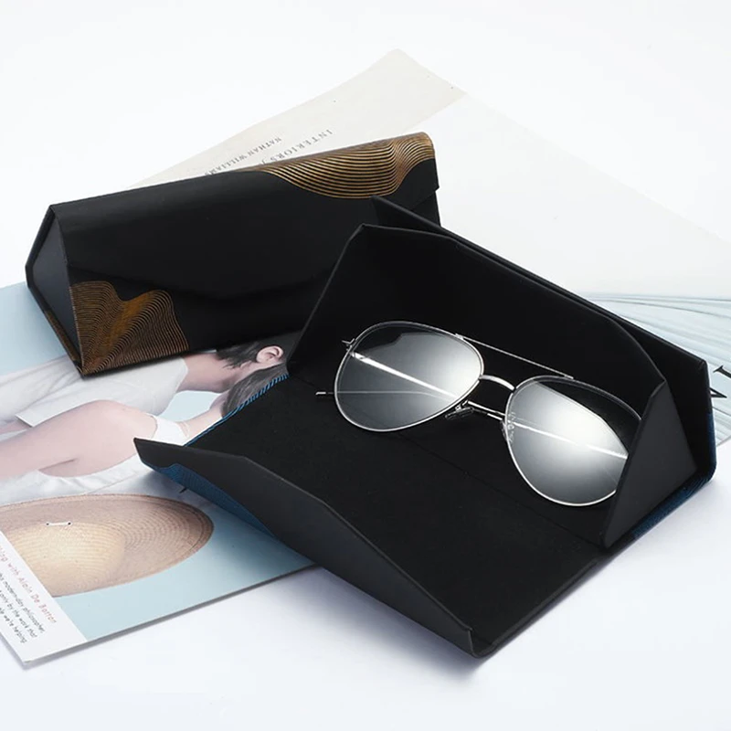 Annual Rings Fold Up Sunglasses Case Triangular Fold Up Glasses Case Storage Boxes Bins Aliexpress