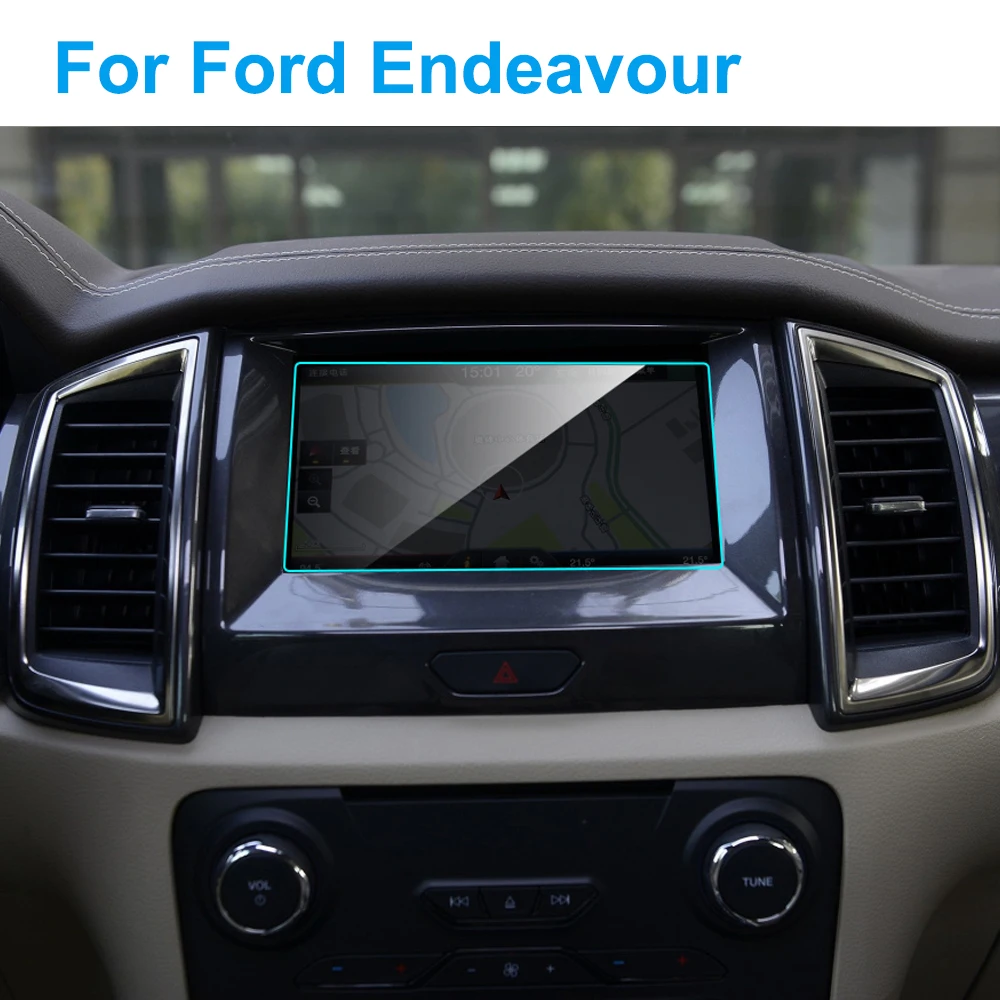 Автомобильный gps навигационный экран протектор для Ford Endeavour Sync2 Sync3- авто интерьер закаленное стекло пленка автомобильные аксессуары
