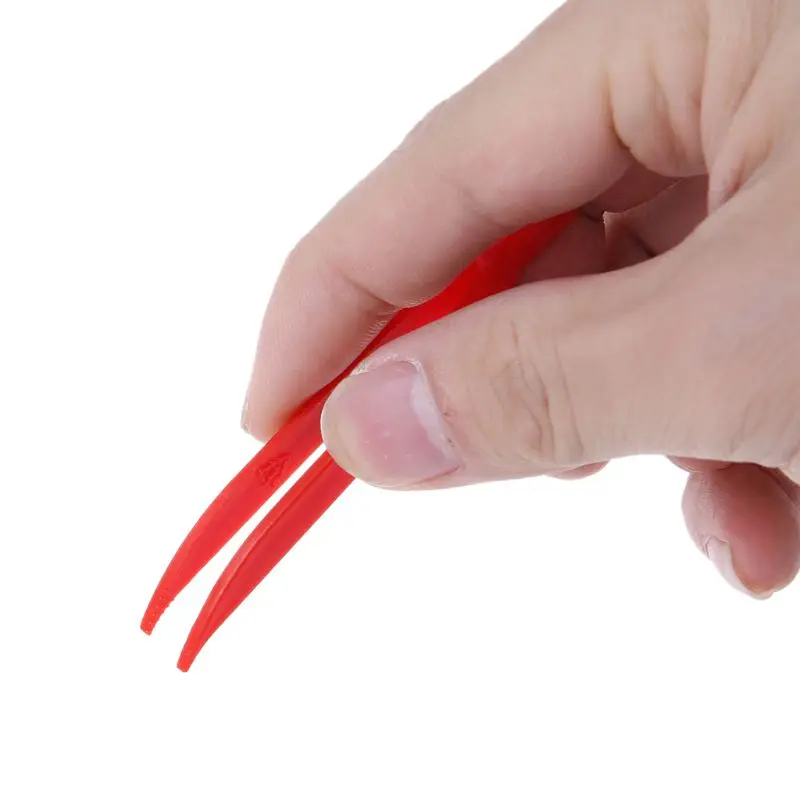 Tweezer Tool ESD Anti Static Tweezers 10pcs Plastic Anti-static Tweezer Tweezers Heat Resistant Maintenance Repair Tool