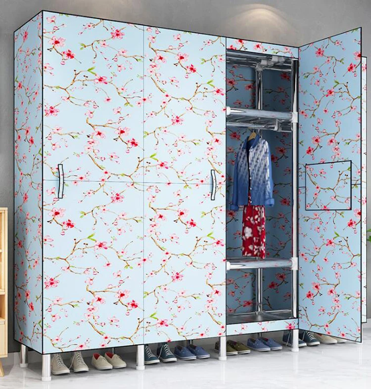 Шкаф для одежды ткань Оксфорд Складной Сушка для одежды шкаф для хранения Мебель для спальни шкаф для одежды шкаф