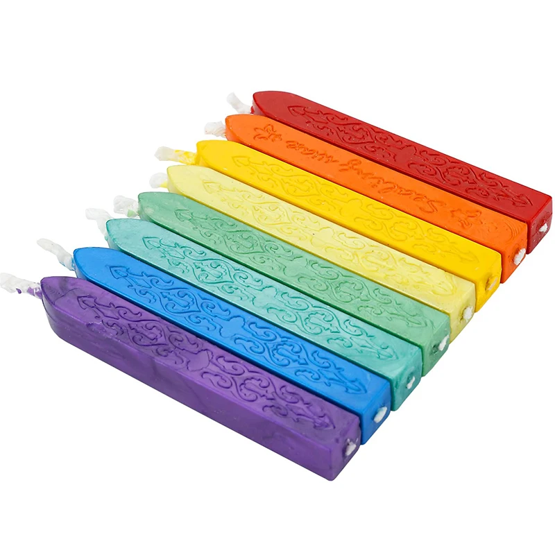 1pc Sealing Wax Sticks Colorful Antique Strips Candle Beeswax Sigillo for  Postage Letter Stamp Retro Wedding Envelope Invitation - AliExpress