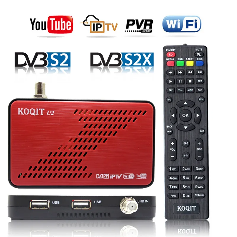 Koqit приемник satellit ТВ приемник DVB-S2X DVB-S2 Авто Biss декодер iP ТВ приемник спутниковый искатель Youtube Wifi афера/iks tv box Koqit приемник satellit ТВ приемник DVB-S2X DVB-S2 Авто Biss декодер iP ТВ приемник спутниковый искатель Youtube Wifi афера/iks tv box