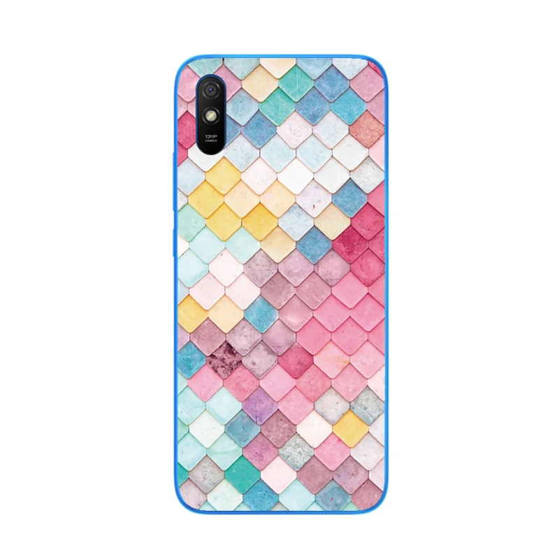 silicon case for xiaomi redmi 9A cases soft tpu back cover on redmi 9a bumper Redmi 9 A phone shell bag full protection coque