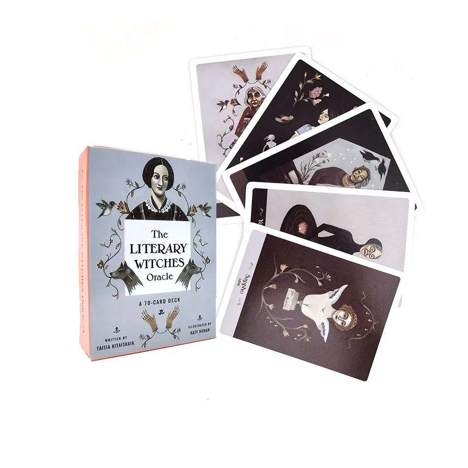 Литературный ведьмы Oracle карты Таро на английском языке для новой версии Tarot