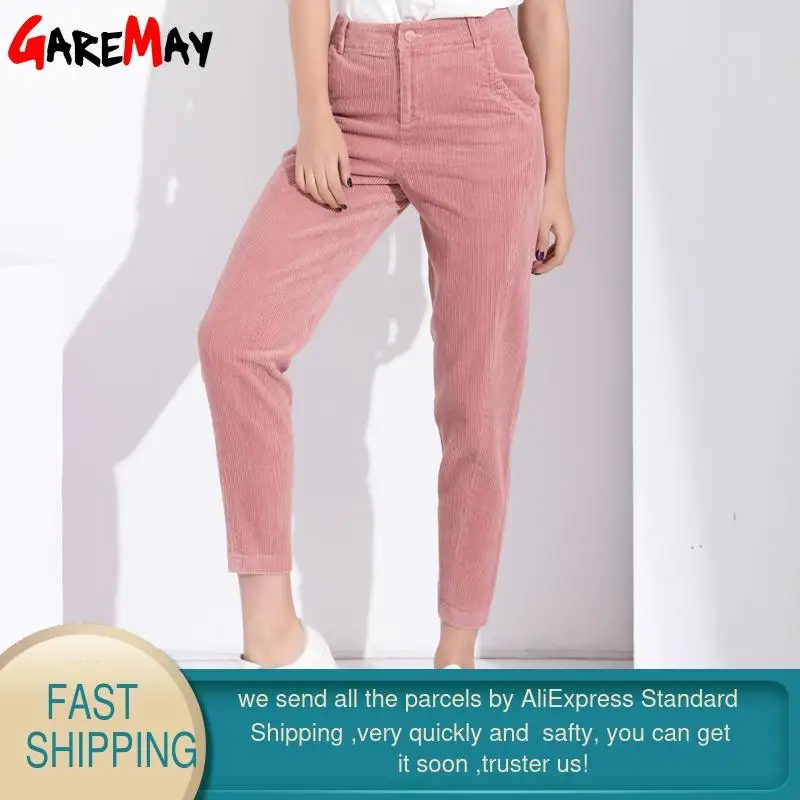 Гаремей шаровары женские брюки с высокой талией Свободная Повседневная Женская