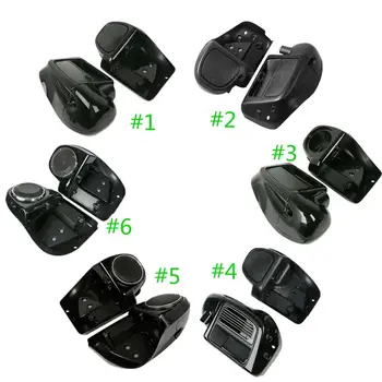 

Motorcycle Lower Vented Leg Fairing Glove Box Speaker Pods For Harley Touring Road King Street Glide Ultra 2014-2020 2019