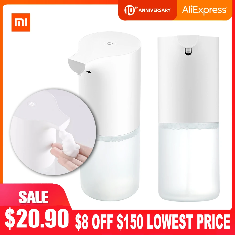 Автоматический диспенсер для мыла Xiaomi индукционный с инфракрасным датчиком