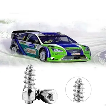 

Practica Tire Anti-Skid Bolt Snow Winter Silver Steel Durable Chain Anti-Skid Bolt Anti-Skid Bolt Flexible