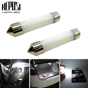

2x C10W C5W LED COB Festoon 31mm 36mm 39mm 41mm 12V White bulbs for car License plate Interior Reading Light Auto Lights 12V