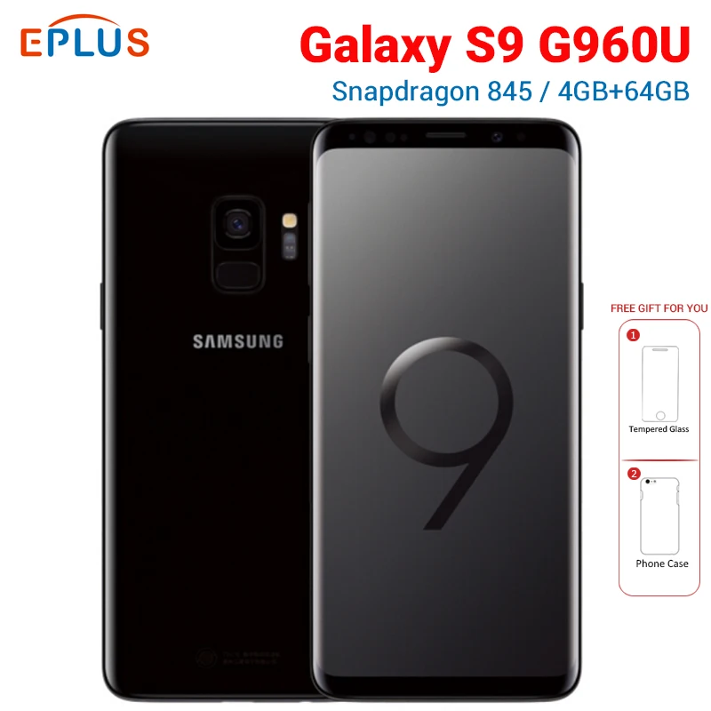 at& T версия samsung Galaxy S9 G960U 4 Гб 64 Гб мобильный телефон Snapdragon 845 Восьмиядерный G960A NFC Android 4G LTE телефон