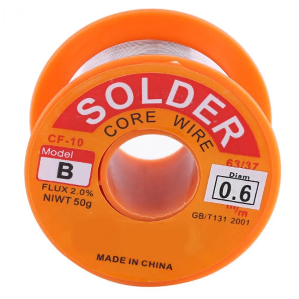 Lead solder wire 0.5/0.6/0.8/1.0MM B type Rosin Core solder wire lead tin wire NEW Lead solder wire 0.5/0.6/0.8/1.0MM B type Rosin Core solder wire lead tin wire NEW