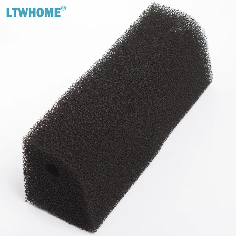 LTWHOME дизайн аквариума активные угольные губки совместимы с Ferplast Bluclear 07 губки подходят для внутреннего фильтра Bluwave