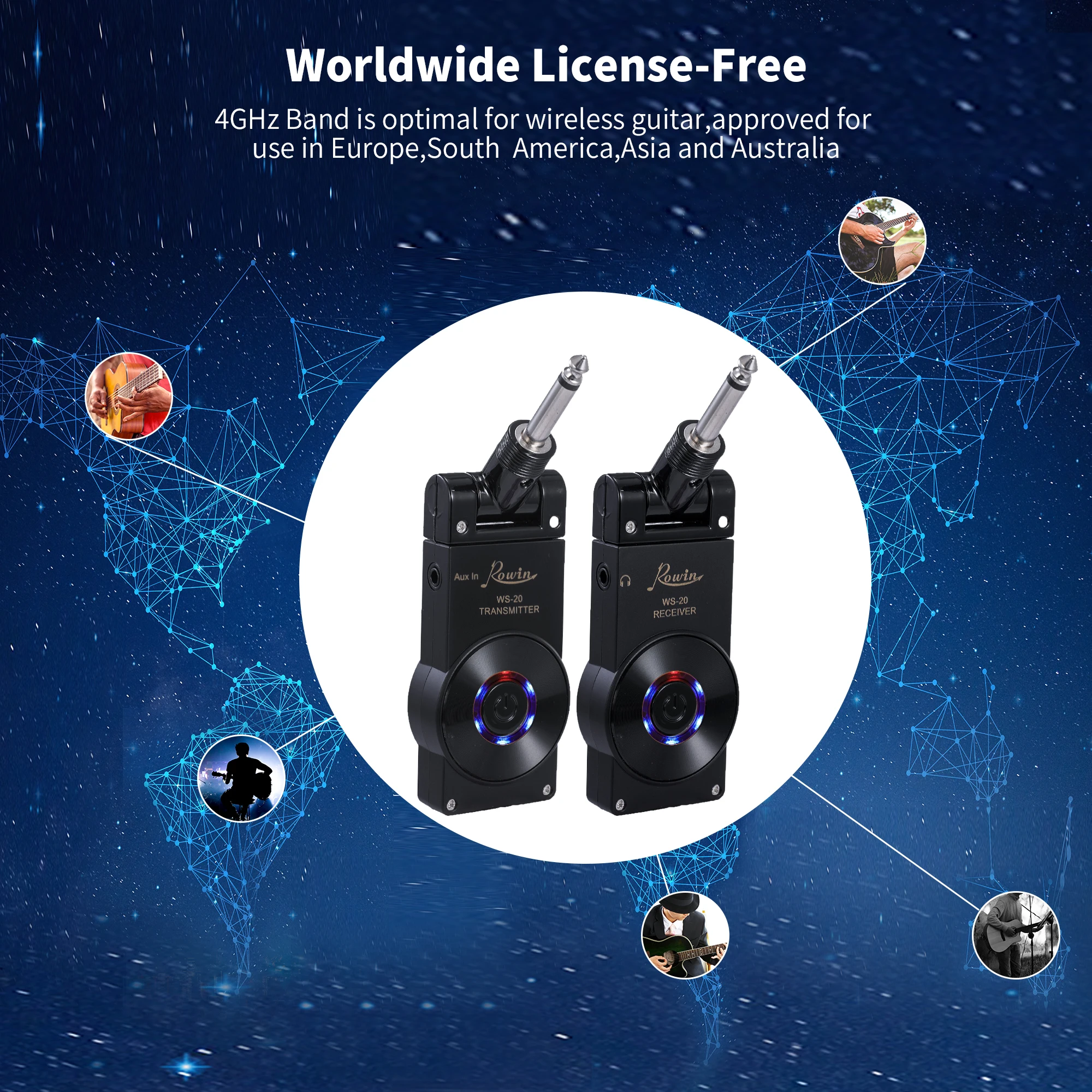 2.4G Wireless In Ear Monitor System Wireless IEM System With Transmitter Receiver Automatic Pairing Professional In Ear Monitor Z156857340ee3d80c0d00z