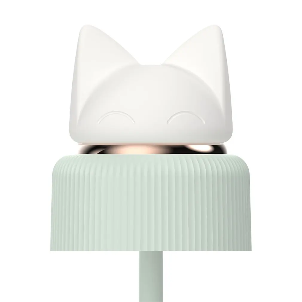 Creative Silicone Cat Table Lamp Warm Light Eye Protection Led Night Light Usb Desktop Book Light Portablediscount