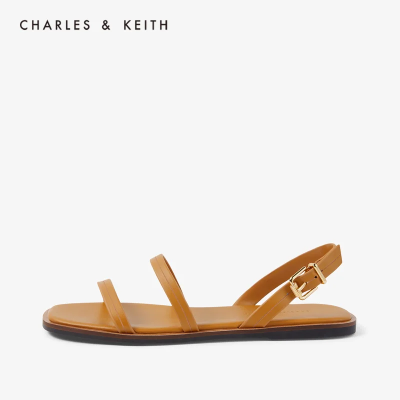 CHARLES＆KEITH Новинка на Весну и Лето2020 CK1-70900213Женские Босоножки Клип схождение Тонкий