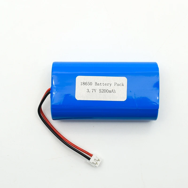 Перезаряжаемый литий-ионный 18650 3,7 v 5200mAh 1S2P 2600mah светодиодный фонарь 18650 Батарейный блок