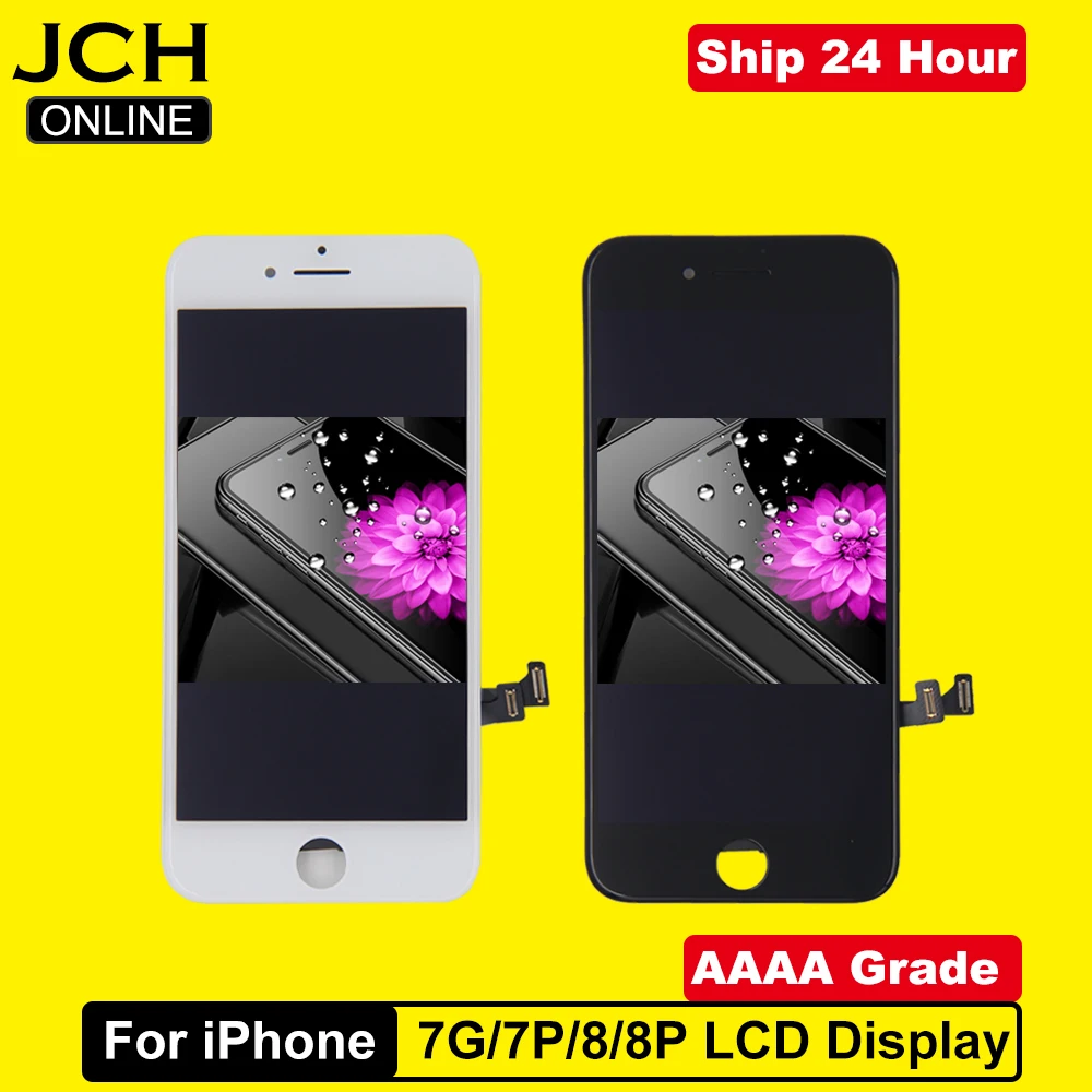 ЖК дисплей класса AAAA для iPhone 7 7Plus 8 8Plus с 3D сенсорным экраном дигитайзер в сборе без