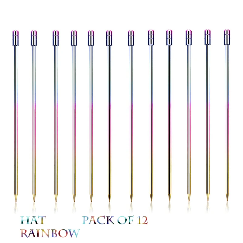 Rainbow Hat 12PCS